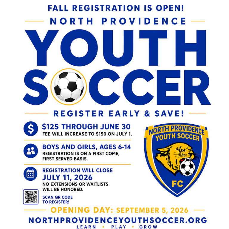 Fall 2026 Recreation Registration Open Now