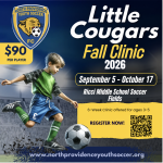 Fall 2026 Little Cougars Registration Open Now